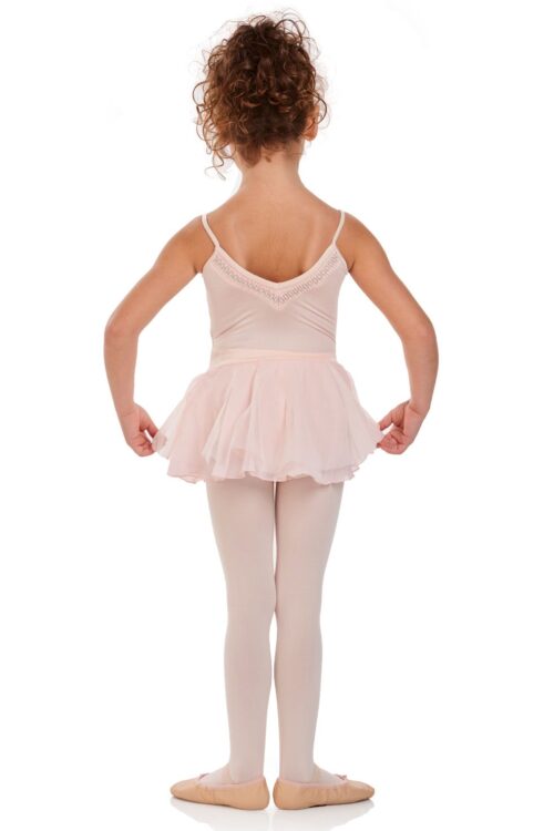 Smock Trim V-back Dress