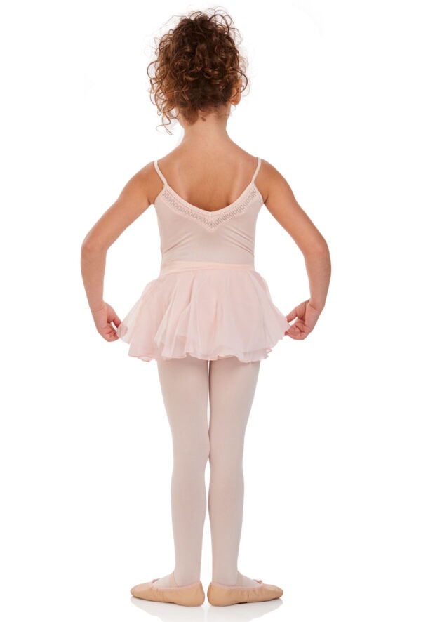 Smock Trim V-back Dress