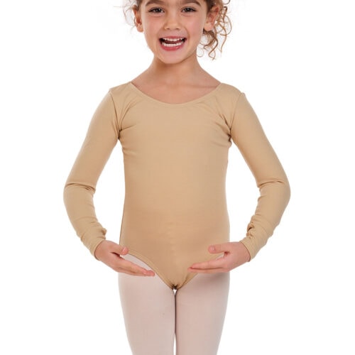 Girls Team Basic Long Sleeve Leotard