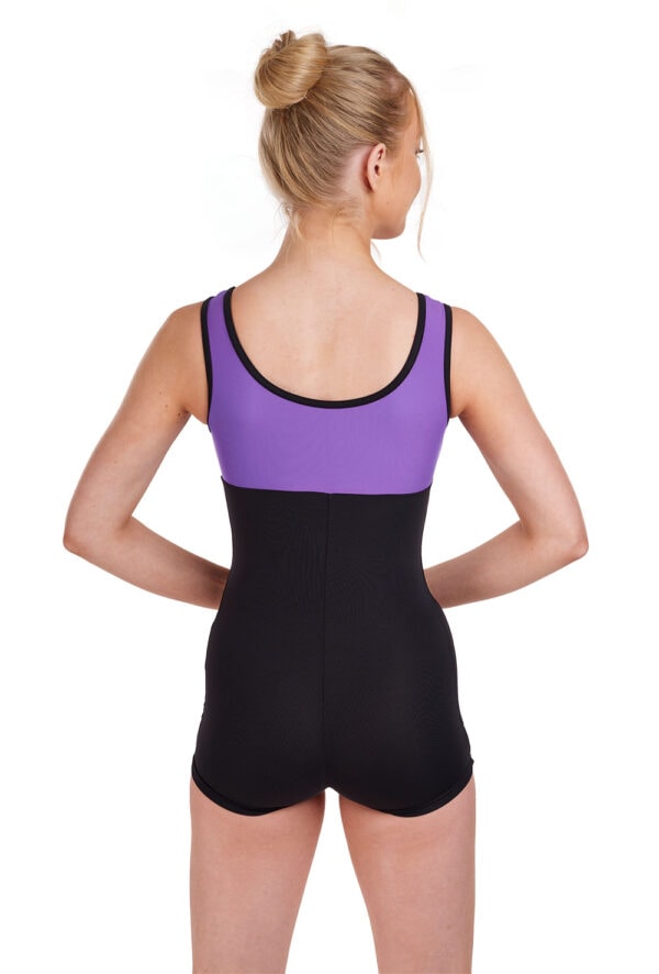Two-tone Short Unitard