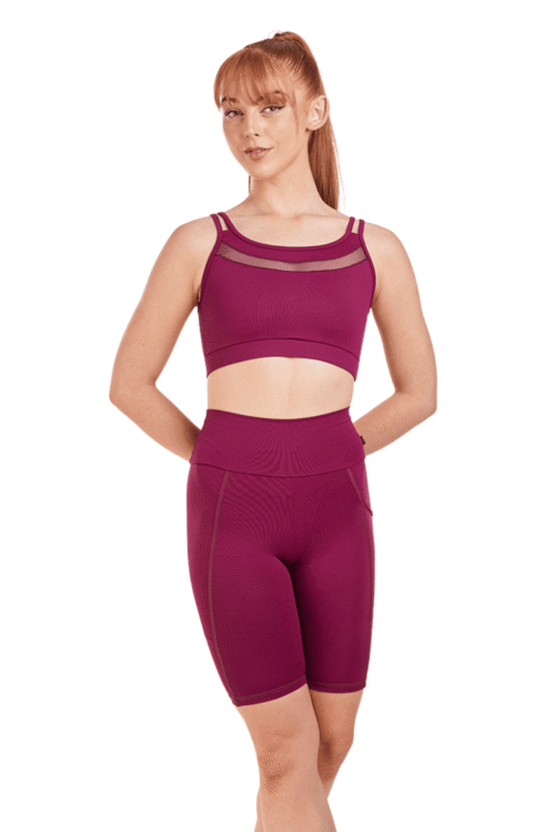 Untitled design Long Shorts with Contour Seams