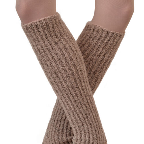 Bouclé Knit Stirrup Calf Warmer