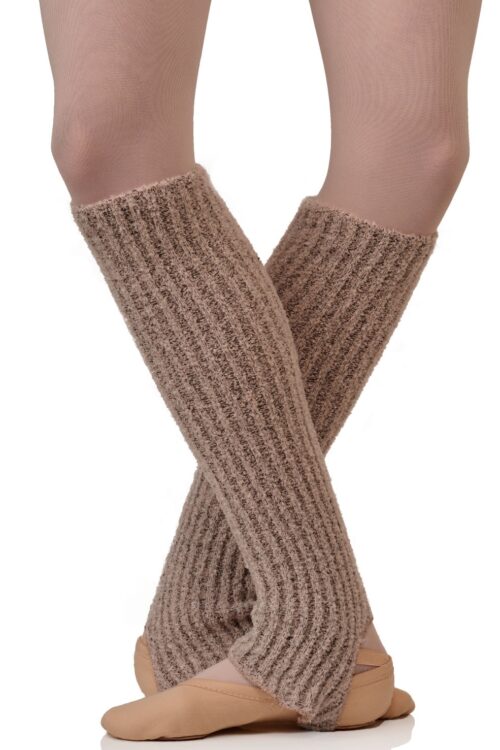 Bouclé Knit Stirrup Calf Warmer