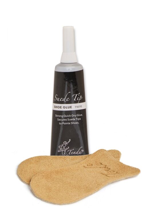 bundle-kit Suede Tips + Glue for Pointe Shoes