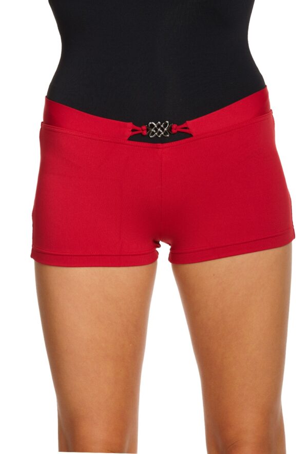 _2_1328741901 Swirl buckle shorts