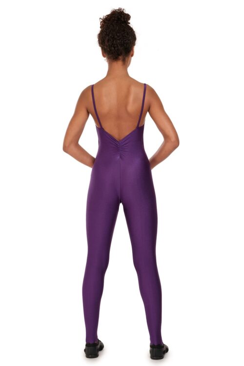 Shiny Lycra Camisole Unitard