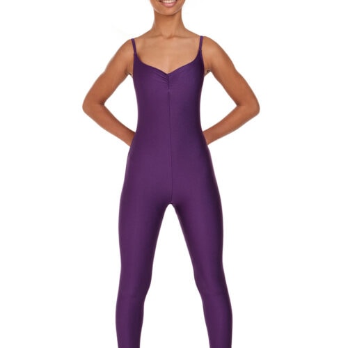 Shiny Lycra Camisole Unitard