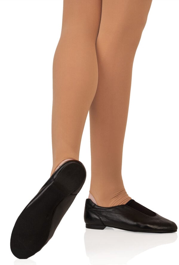 Porselli-gusset-jazz-shoe-2 Leap Full Sole - Leather Slip-on Jazz Shoe