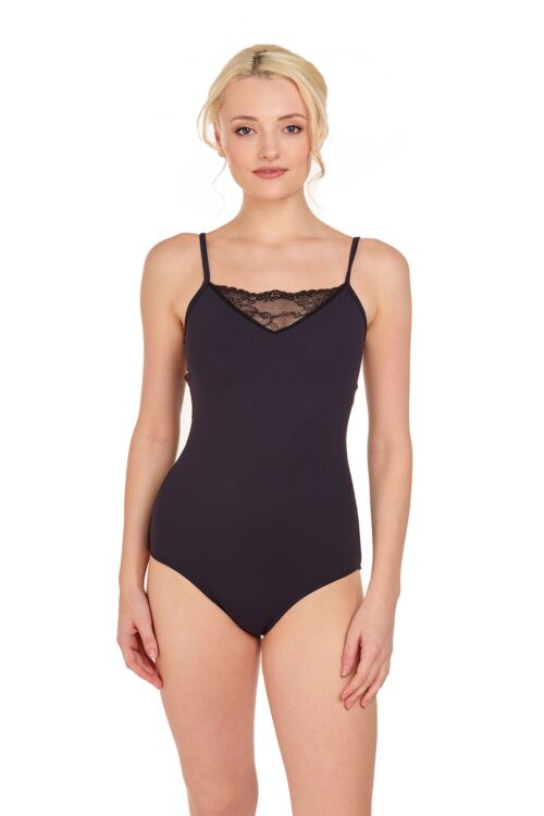 Bodybraidstrap - Camisole Leotard with Lace Detail