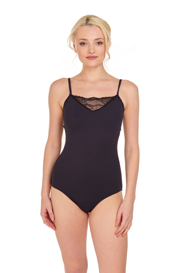 Bodybraidstrap - Camisole Leotard with Lace Detail