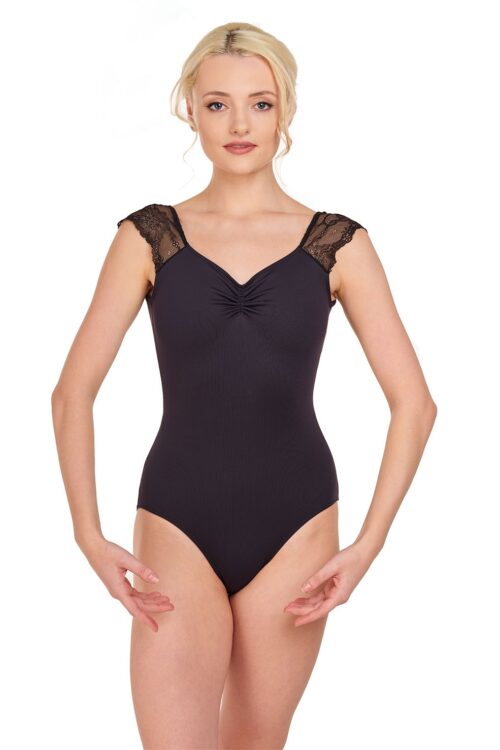 Bodybraid - Lace Cap Sleeve Leotard