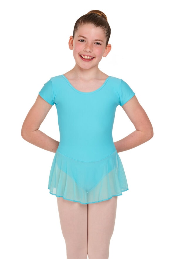Mathilda - Matte Lycra Skirted Ballet Dress with Front Lining