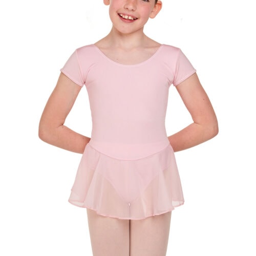 Mathilda - Matte Lycra Skirted Ballet Dress with Front Lining