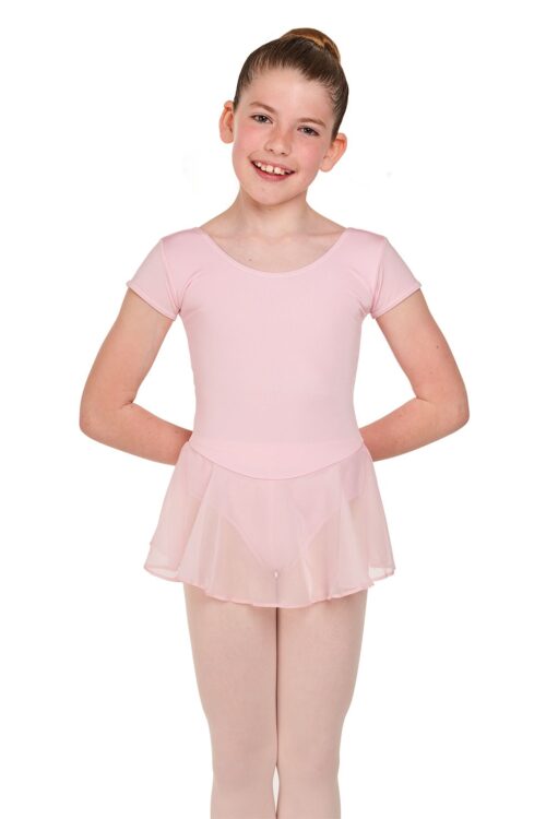 Mathilda - Matte Lycra Skirted Ballet Dress with Front Lining
