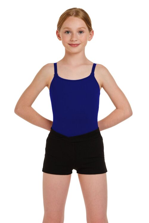 CC600C-front Children's Cotton Boy Short with V-front Waist