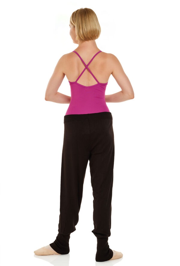 PL-2056AC-blk-back Super-Soft Sweat Pant with Deep Ankle Cuffs