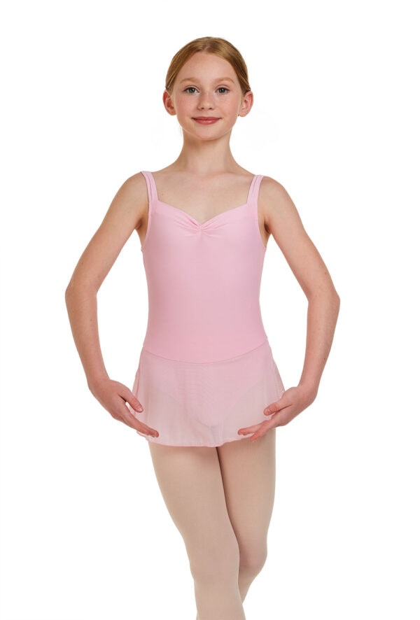 balkala-pink-front-cropped Balkala Skirted Leotard