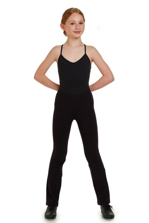 Coupé  - Girls Cotton V-waist Jazz Pants