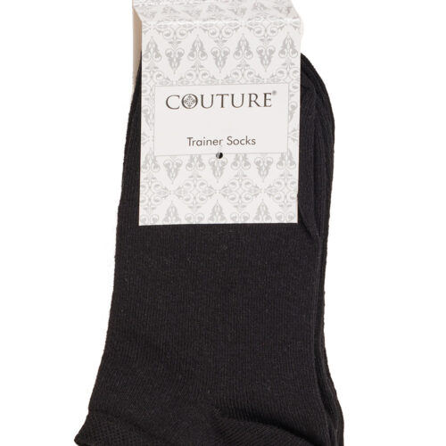 Couture trainer socks 3 pairs per pack