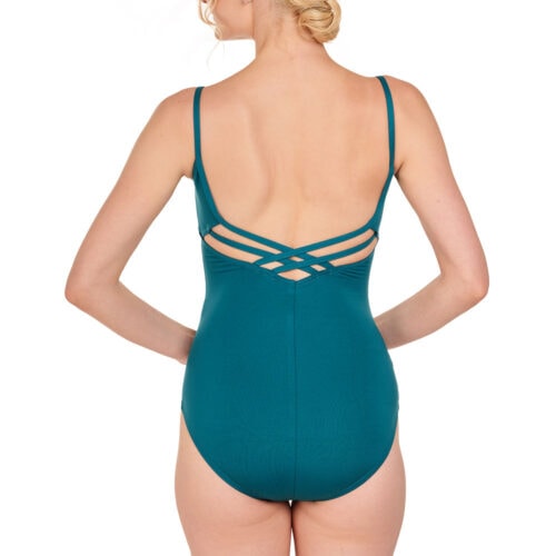 Tactel Camisole Leotard with Double Cross Back