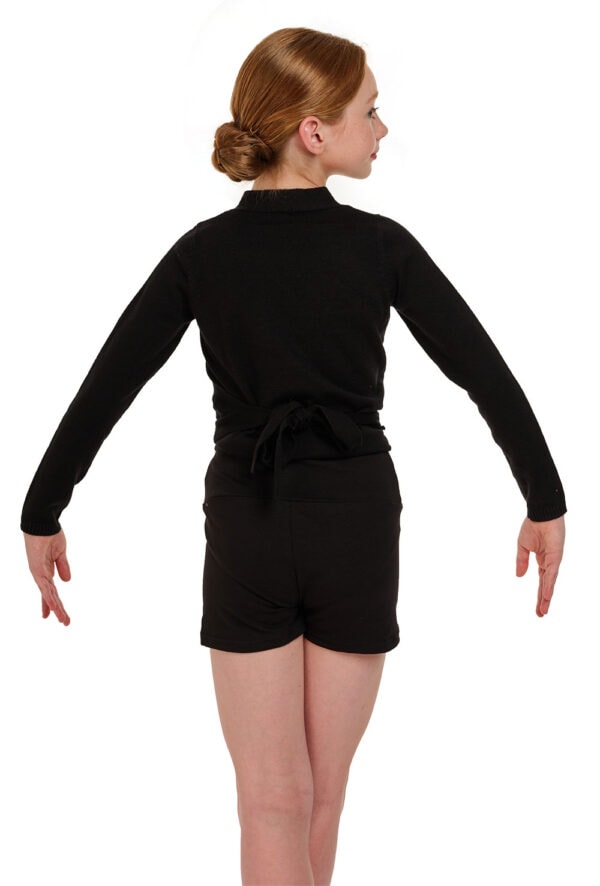 Girls Cotton-rich Crossover Cardigan