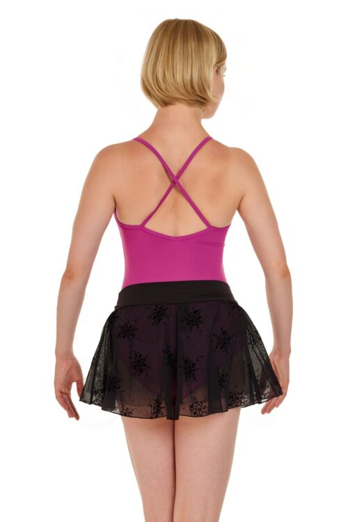 Flock Mesh Pull-On Skirt