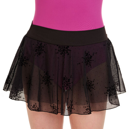 Flock Mesh Pull-On Skirt