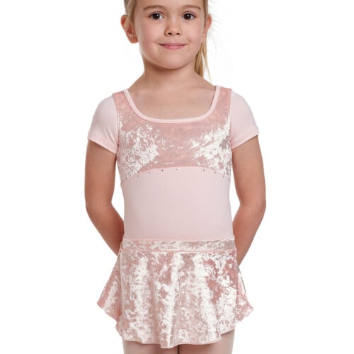 Angel - Girls Crushed Velvet Skirt