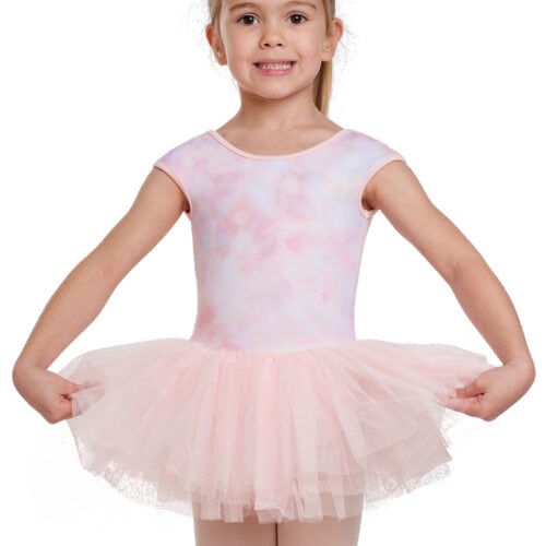Girls Tie Dye Print Tutu