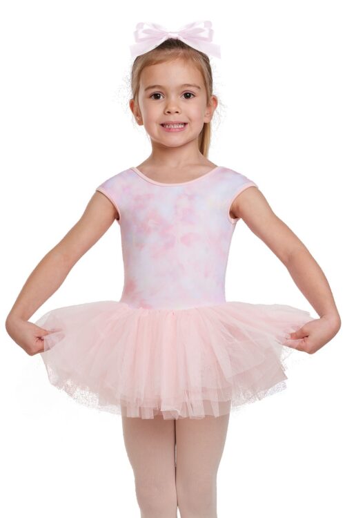 porselli-30-11-22-295 Girls Tie Dye Print Tutu