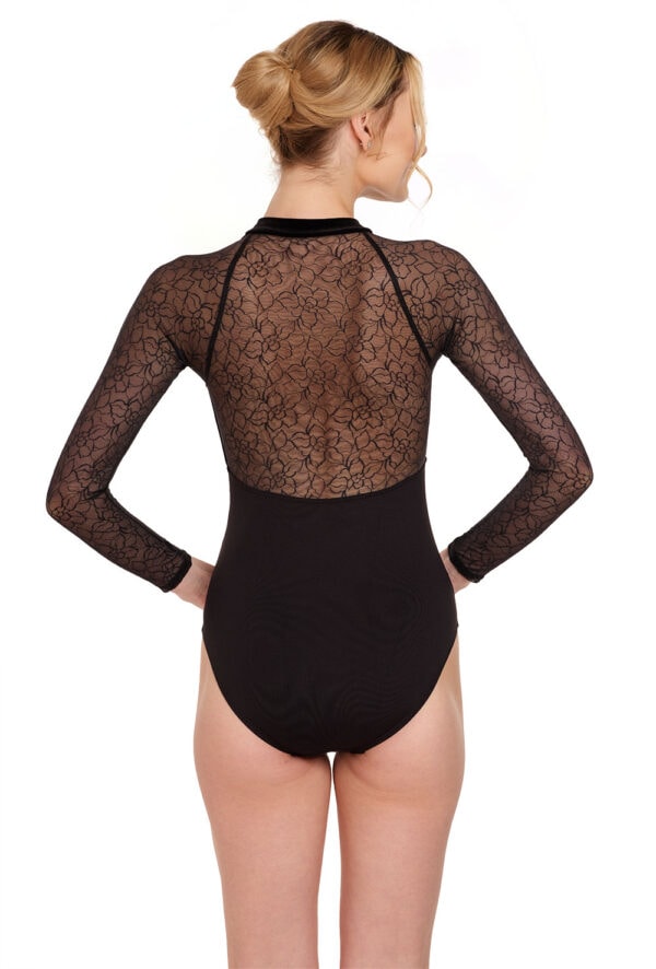Autumn Canopy Zip Front Leotard