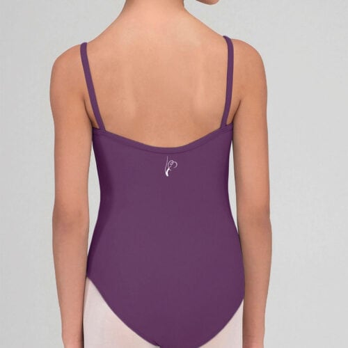 Abbie - Prune Uniform Leotard with ABA Logo