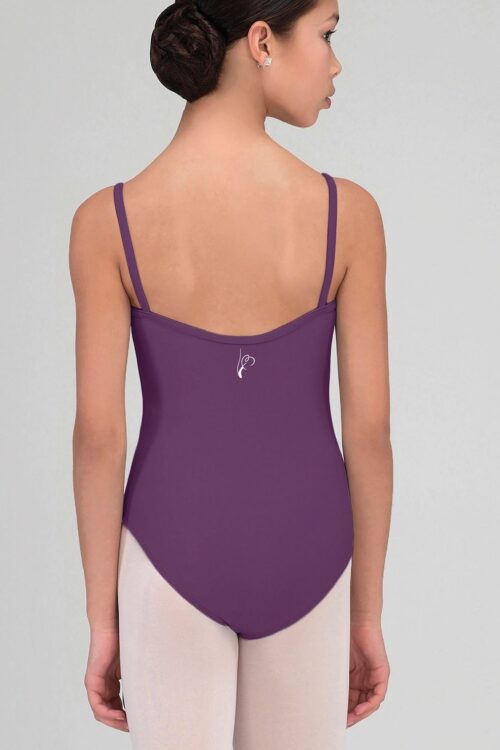 Abbie-prune-back Abbie - Prune Uniform Leotard with ABA Logo