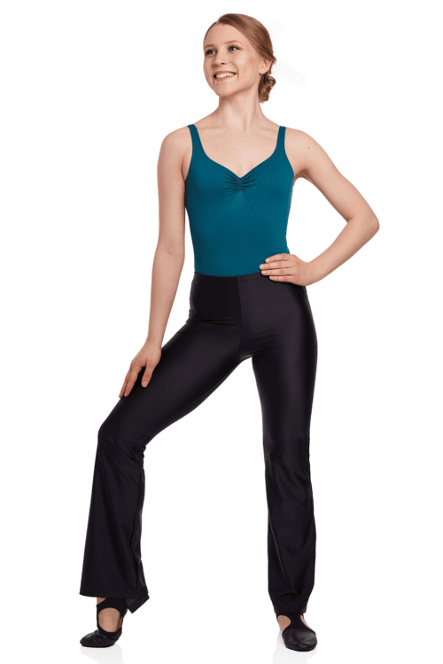 Jazz-pants-front Shiny Lycra Jazz Pant