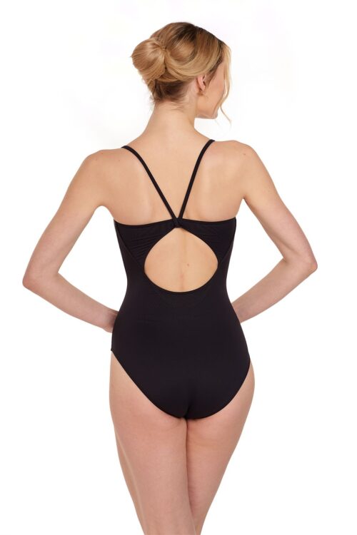 Angie - Meryl Camisole Leotard with Open Back