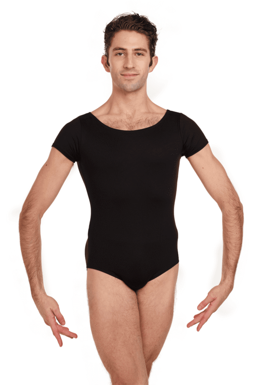Studio Collection Men's Short Sleeve Leotard