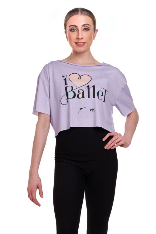 SD-M001-ft I Love Ballet T-Shirt