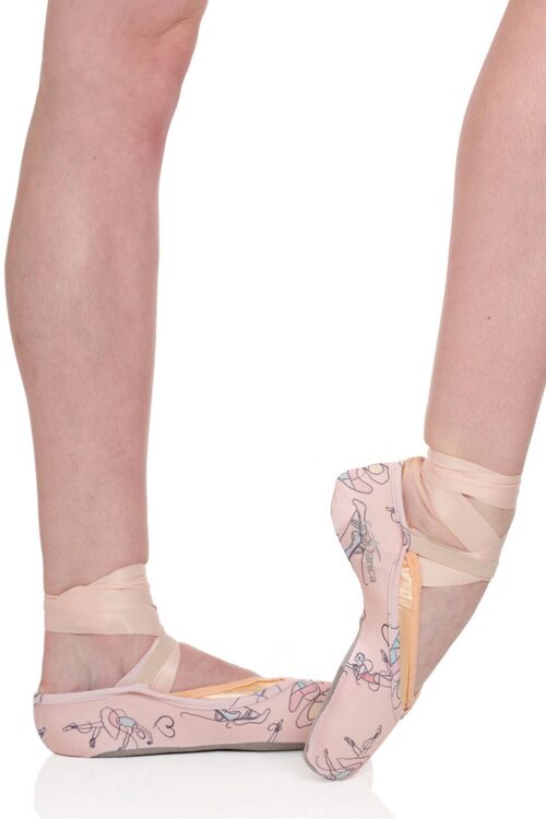 pointe-shoe-cover-pk-1 Ballet Print Pointe Shoe Covers
