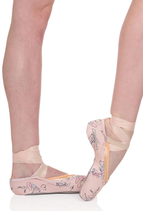 pointe-shoe-cover-pk-1 Ballet Print Pointe Shoe Covers