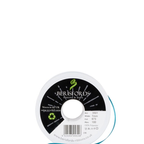 Satin Hair Ribbon by the Metre uncut - 7mm width