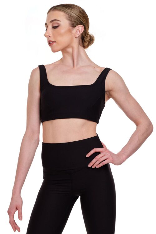 Square Neck Bra Top with Removable Padding