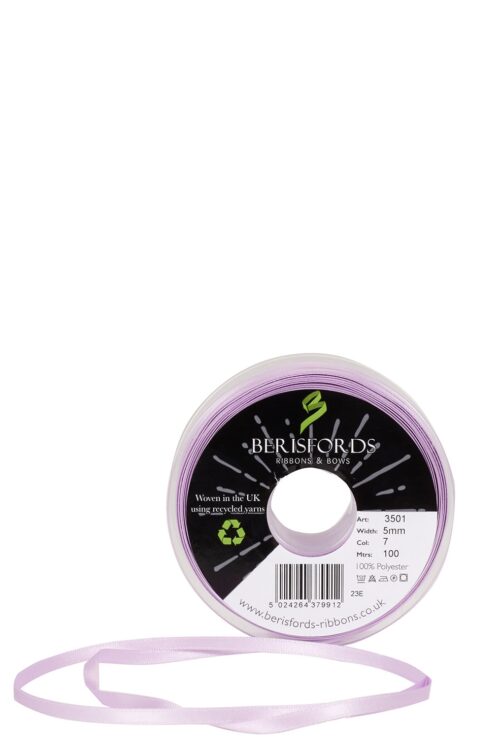 Satin Hair Ribbon by the Metre uncut - 5mm width