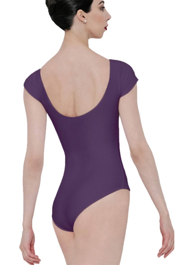 Candide-prune-back Candide - Cap Sleeve Leotard with Ruche
