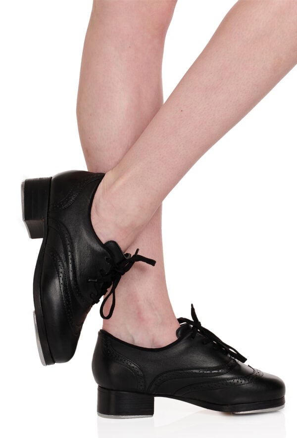 Roxy-black-3 Roxy - Brogue Tap Shoe