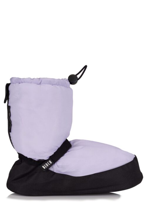 IM009B-lilac Children's Puffa Warm-up Booties