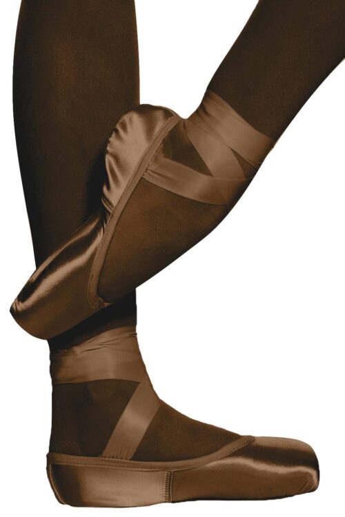 spotlight-brown-2 Tonal Spotlight Pointe Shoes - Pre-Order