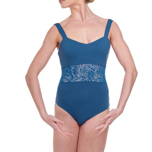 Chloe Wide Strap Leotard
