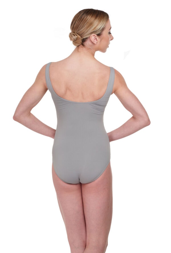 L4265-grey-back Ava Tank Leotard