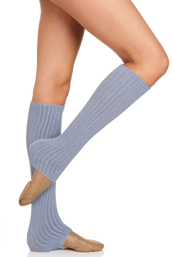 2034-blue Danae Bamboo Leg Warmer