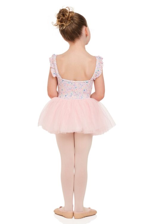 Ditsy Floral Wide Strap Tutu Dress